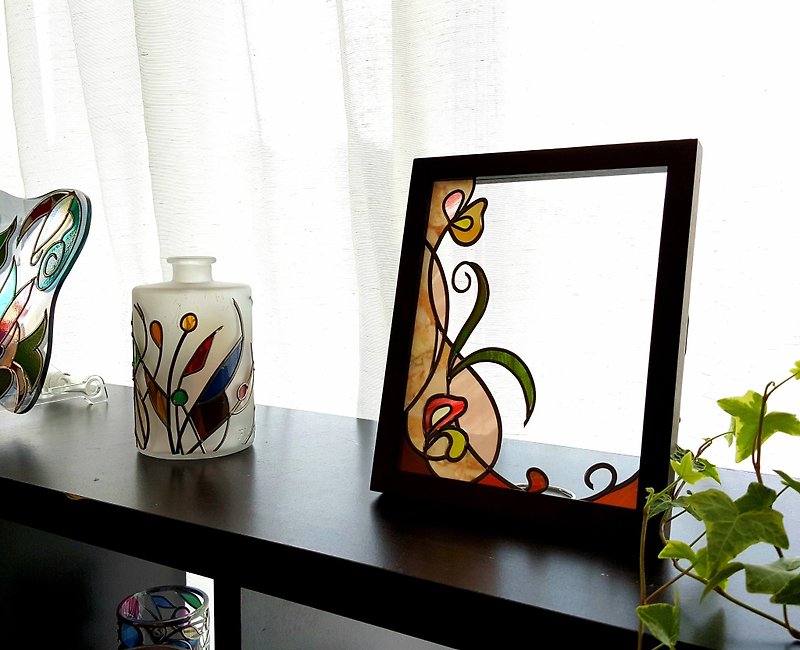 Order　Glass Photo Frame My Dream - Picture Frames - Glass Multicolor