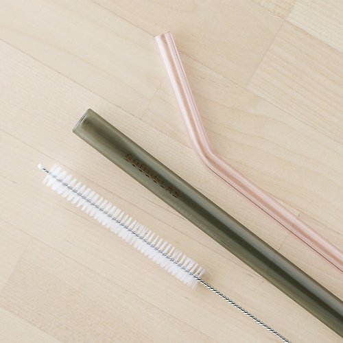 Cool cat shaped glass straw - Shop GOODGLAS Reusable Straws - Pinkoi
