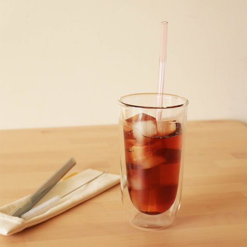 Cool cat shaped glass straw - Shop GOODGLAS Reusable Straws - Pinkoi