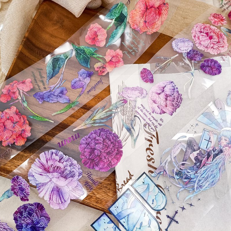 幸せな人生 / 系列セット / 装飾テープ - マスキングテープ・PET テープ - プラスチック 多色