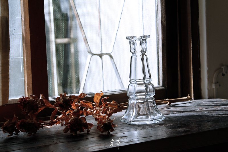 鐵塔小花器 - 花瓶/陶器 - 玻璃 
