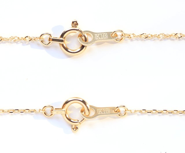 SJX DIAMOND CROSS ANKLET K18 アンクレット