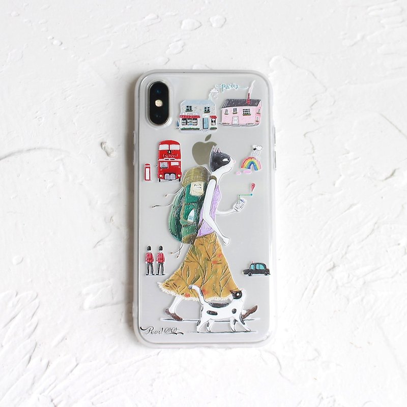 Journey to a Cat's World Phone Case I Story_Journey to a Cat's World - Phone Cases - Silicone Transparent