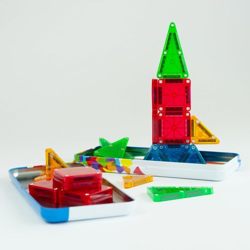 Magnatiles x 畢卡索 x 國家地理 x jellystone Magna-Tiles 迷你磁力積木-26片旅行套組