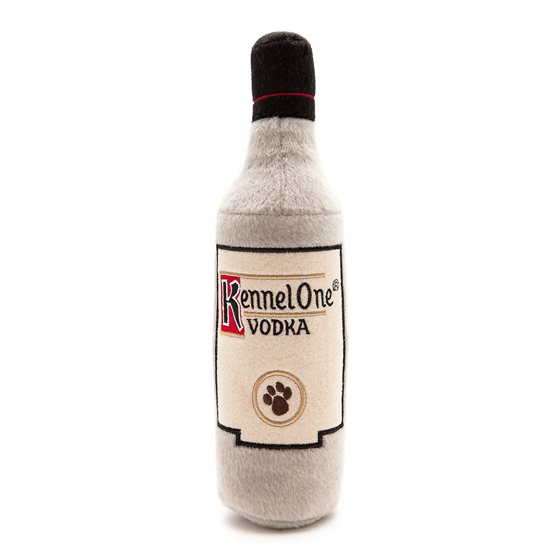 Kennel One Vodka - ของเล่นสัตว์ - เส้นใยสังเคราะห์ สีเทา