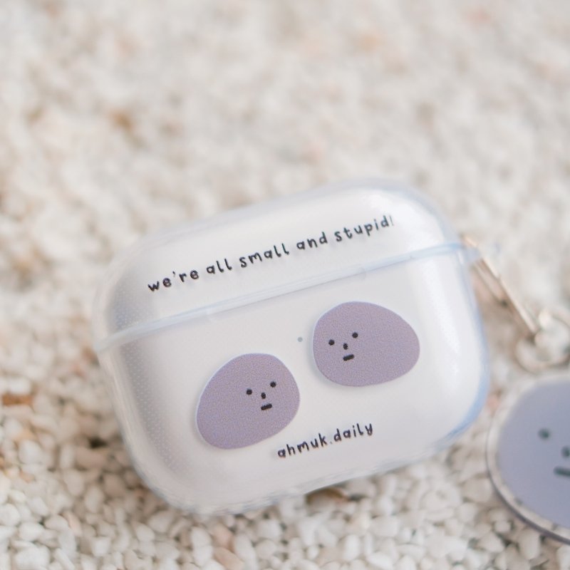 Stupid little rocks AIRPODS / PRO anti-fall protective case | Amu Daily - Headphones & Earbuds Storage - Plastic 