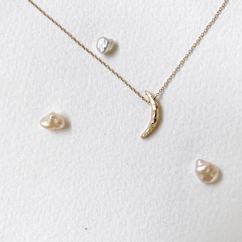 New Moon Necklace Journey collection - Necklaces - Other Metals Gold