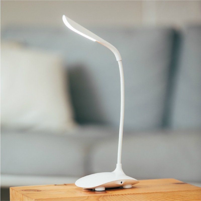 [Welfare goods|Box damage] USERWATS mini table lamp clip light night light USB charging - โคมไฟ - พลาสติก ขาว