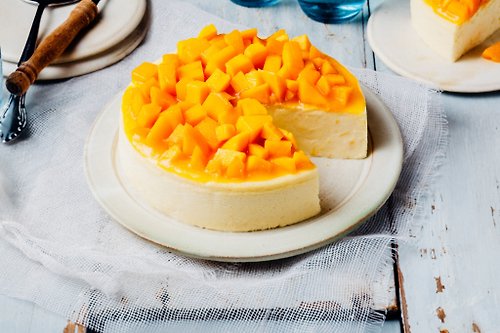 起士公爵 【季節限定】夏日派對芒果乳酪蛋糕 6吋