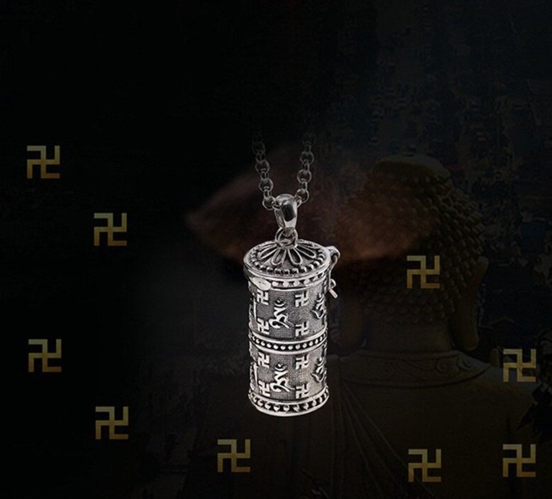 Real 925 Sterling Thai Silver Unisex Open Gaudencio Box Pendants without Chains - 長項鍊 - 純銀 銀色