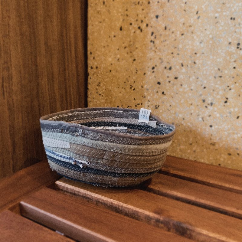 Potteric - Basin | GY001 Mainland - Items for Display - Cotton & Hemp Gray