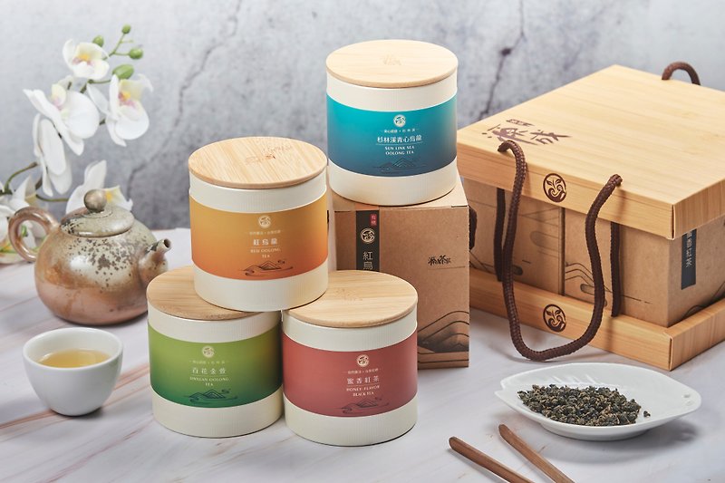 All the best tea gift box l Taiwanese tea - อาหารเสริมและผลิตภัณฑ์สุขภาพ - กระดาษ หลากหลายสี
