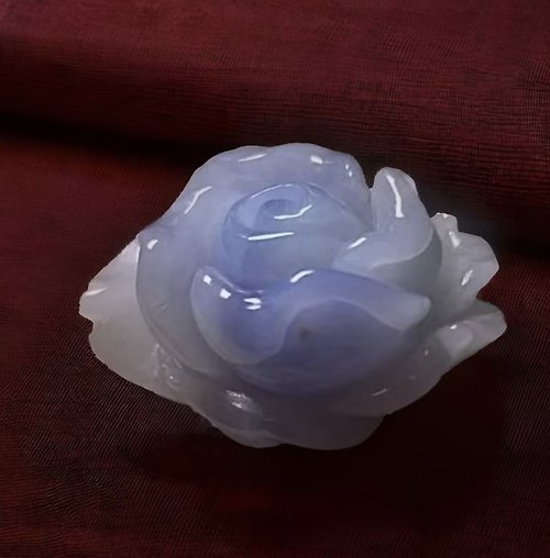 瓔珞珠寶盒 E.L.Jewelry Box 紫羅蘭翡翠玫瑰花 | 天然緬甸玉A貨翡翠 | 送禮