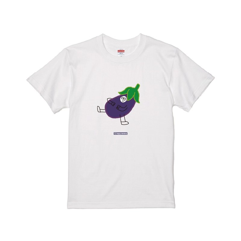 茄子造型 短T  なす T-shirt  穿在身上的食物 A006 - 女 T 恤 - 棉．麻 多色