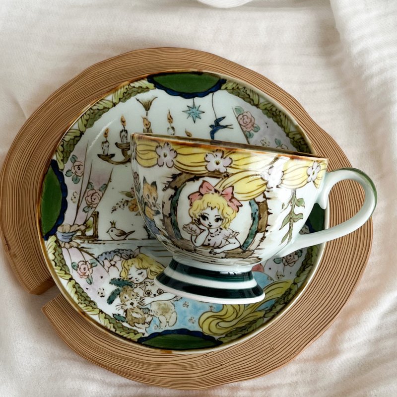 カップとソーサー - 茶壺/茶杯/茶具 - 瓷 白色