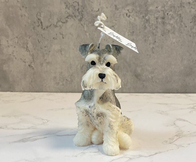 光る ミニチュアシュナウザー　ルチルクオーツ　パワーストーン 光る ミニチュアシュナウザールチルクオーツパワーストーン