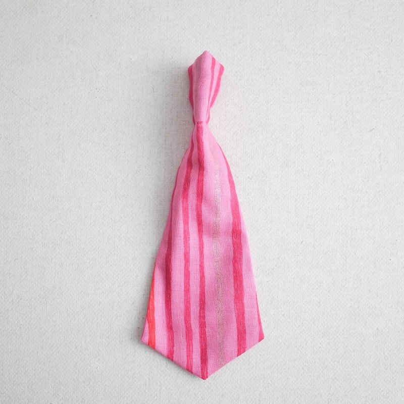 Children's style tie #106 - เนคไท/ที่หนีบเนคไท - ผ้าฝ้าย/ผ้าลินิน 