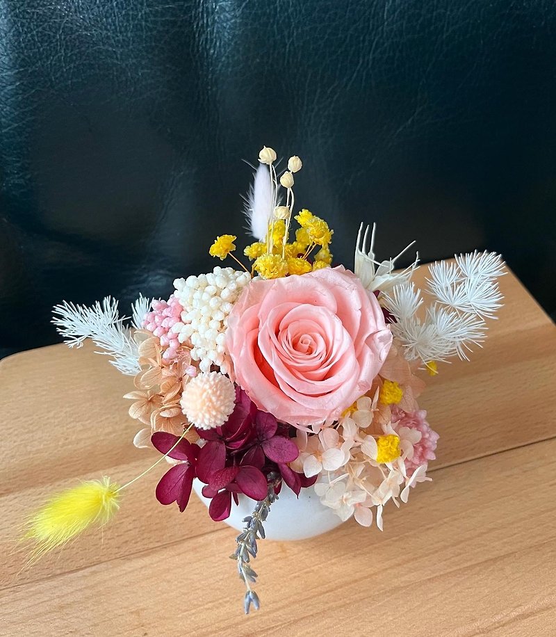 開店・母の日・販促・新居用ミニピンピンク鉢飾り - 観葉植物 - 寄せ植え・花 ピンク