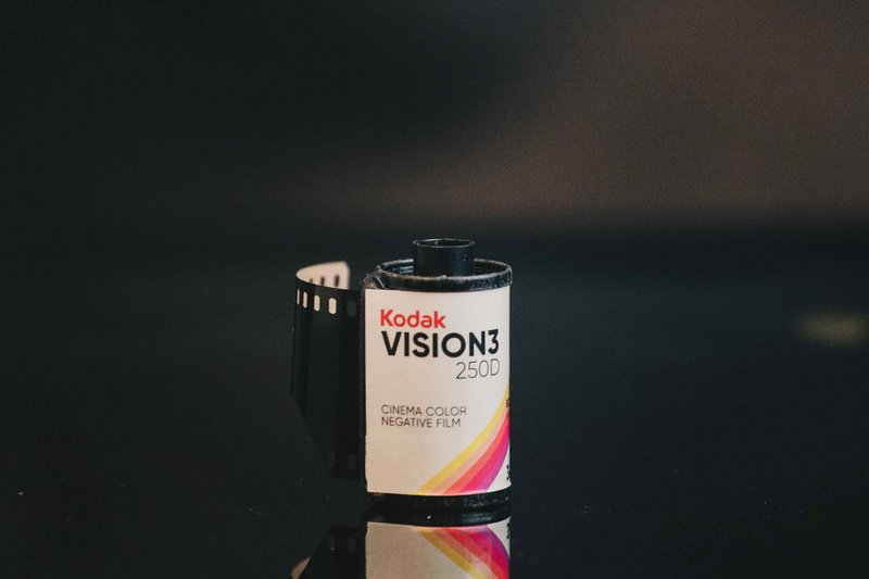Kodak VISION3 250D 135底片 36張  彩色負片 日光片 - 相機/拍立得/底片相機 - 其他金屬 黑色