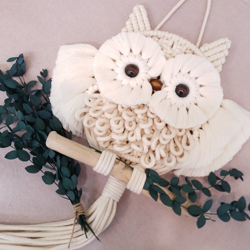 Owl Wall-hanging - Wall Décor - Other Materials 