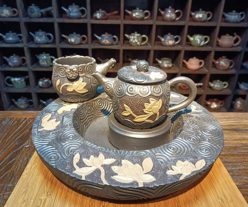 花壺系列-茶具套組 - 其他 - 陶 