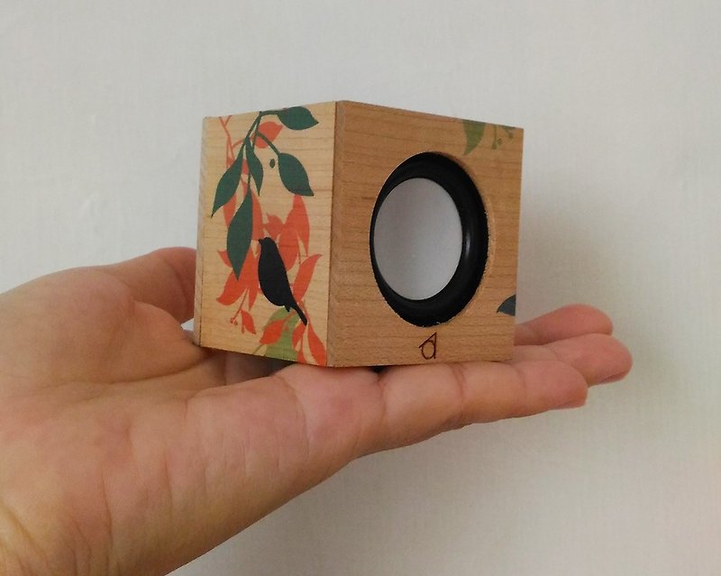 DIY Speaker | Blue Bird - งานไม้/ไม้ไผ่/ตัดกระดาษ - ไม้ สีนำ้ตาล