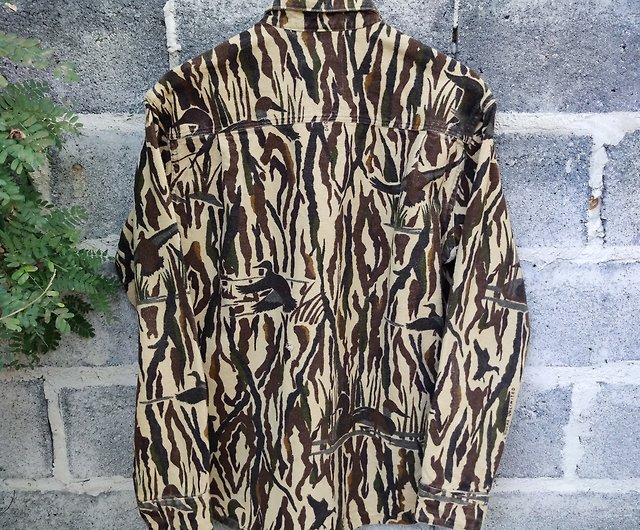 VTG Rattlers Brand Shirt Mens Large Realtree Camo Heavy Chamois Flannel  Hunting – St. John's Institute (Hua Ming)