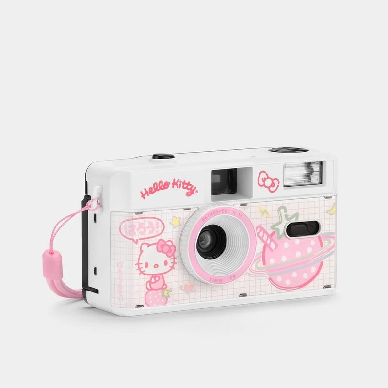 [Polaroid Grocery Store] Hello Kitty 135 film point-and-shoot camera - อื่นๆ - พลาสติก สึชมพู