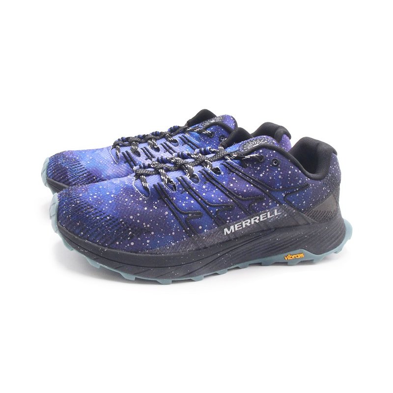 MERRELL MOAB FLIGHT NIGHT SKY星空越野羽量鞋 男鞋-夜光紫 - 男運動鞋/球鞋 - 其他材質 