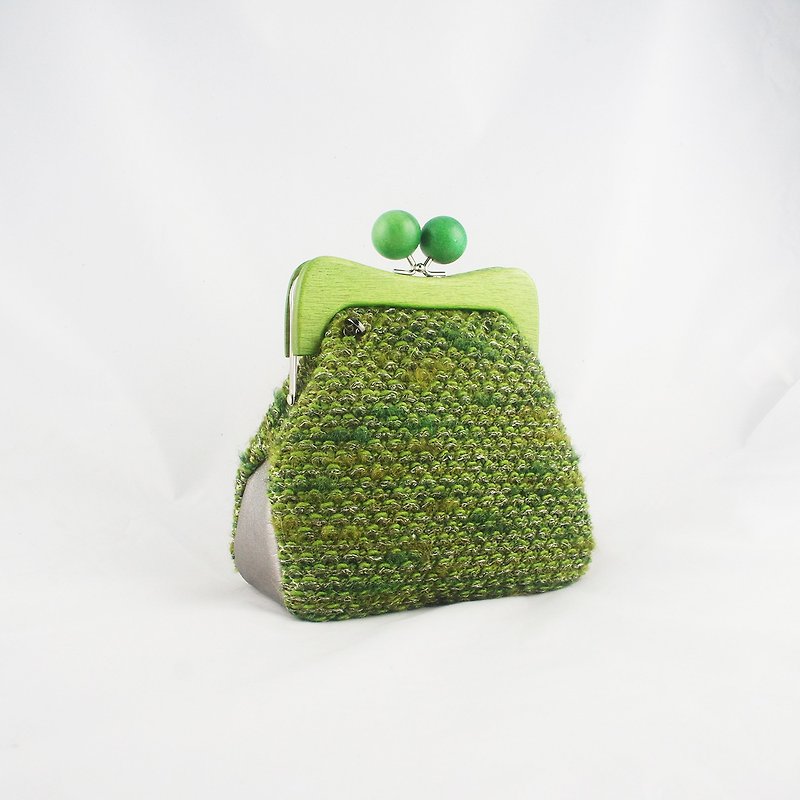 【Mao Series】- Green Grass - Messenger Bags & Sling Bags - Wool Green