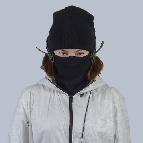 Kossmoss Snood gaiter Cyberpunk mask Cosplay scarf Techwear snood Streetwear futuristic