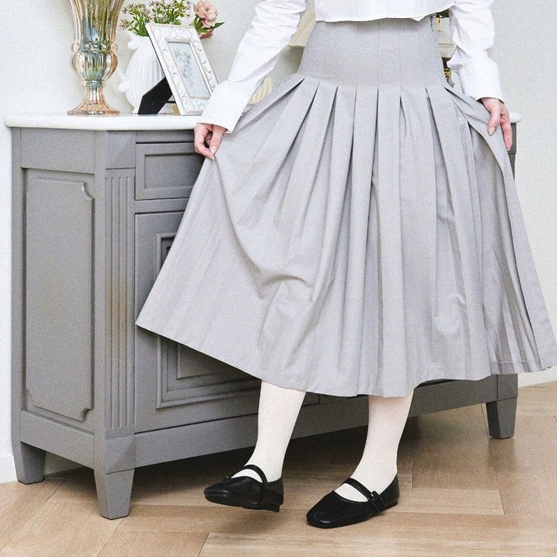 PRE-ORDER Crimp Buckle Maryjane Flat -US9025BK - 其他女皮鞋 - 其他材質 