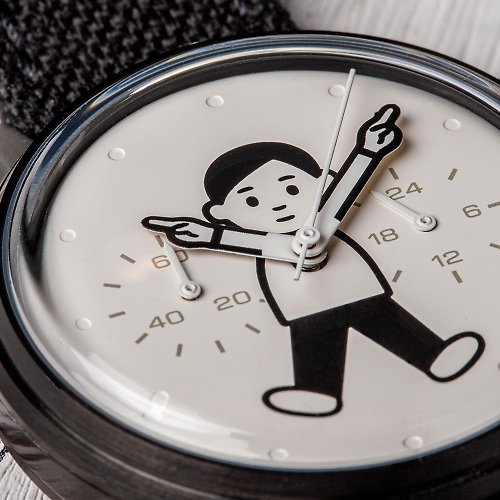 UNDONE x Noritake The Pointing Boy 2.0 Chronograph watch