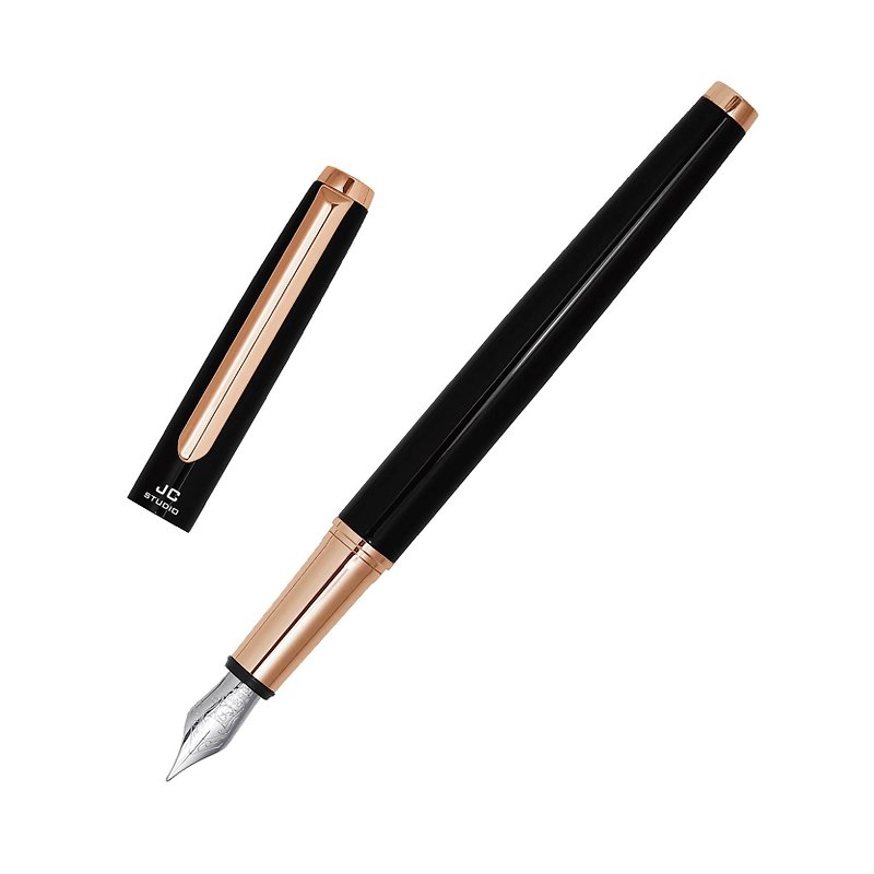 Campus Campus Pen - Crystal Black - Ballpoint & Gel Pens - Other Metals Black