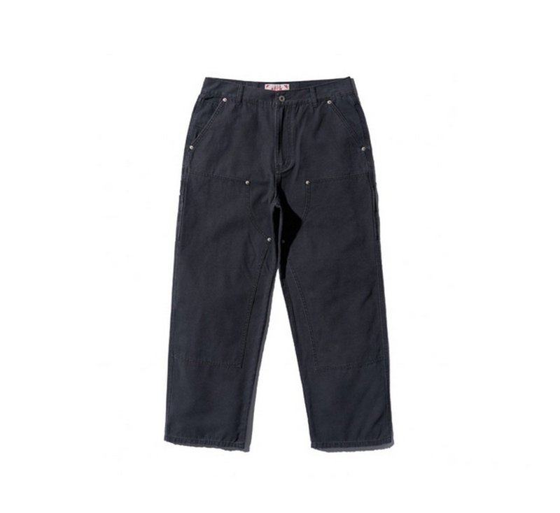 AECA Vintage Double Knee Pigment Pants雙膝畫家褲(兩色) - 男長褲/休閒褲 - 其他材質 多色