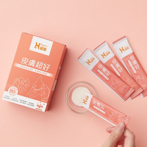 SofyDOG 寵物精品 【貓狗保健品】Hyperr超躍 保健+皮膚超好(益生菌)30入 犬貓適用