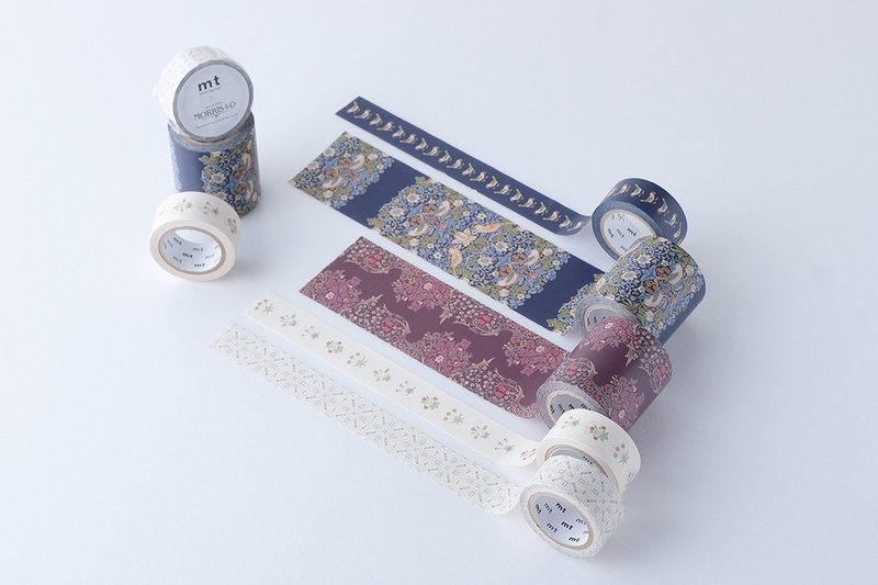 mt x William Morris Masking Tape / 2021 Summer 5-roll Set - มาสกิ้งเทป - กระดาษ หลากหลายสี