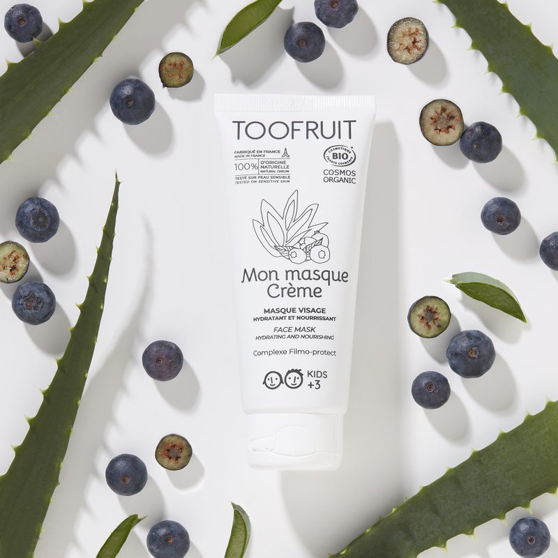 France [TOOFRUIT] Fruity Moisturizing and Nourishing Mask - Face Masks - Other Materials White