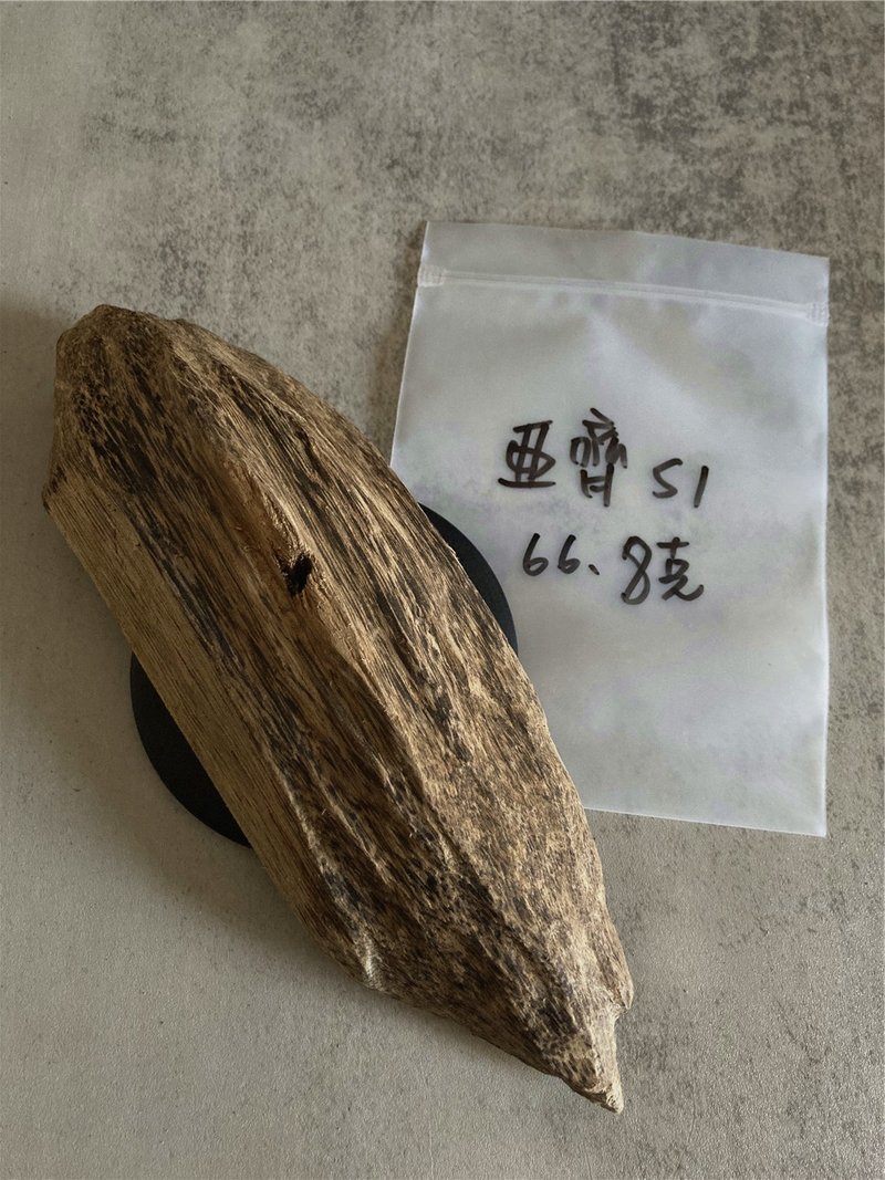 【特殊香氣一般結油】野生亞齊沉香(內可挑造型) - 擺飾/家飾品 - 木頭 