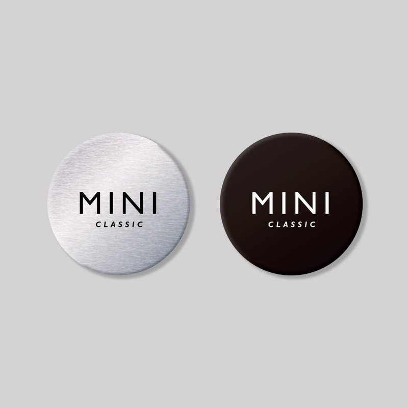 MINI/CLASIC/圓形/鋁牌飾貼 SunBrother孫氏兄弟 - 貼紙 - 鋁合金 