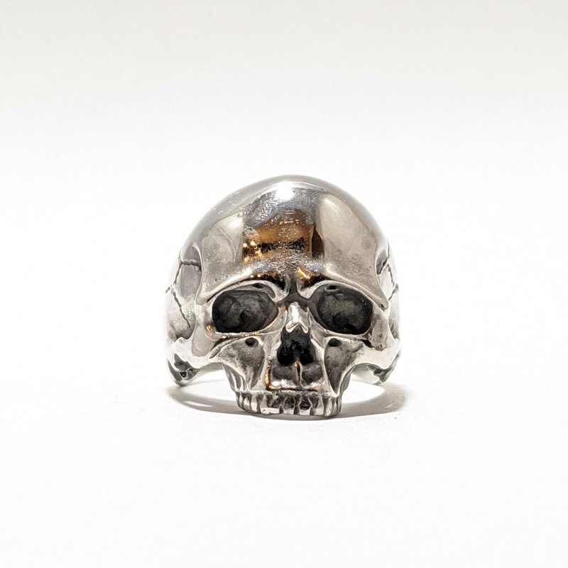 Pinky SKULL RING by GRYPHON - General Rings - Silver Silver