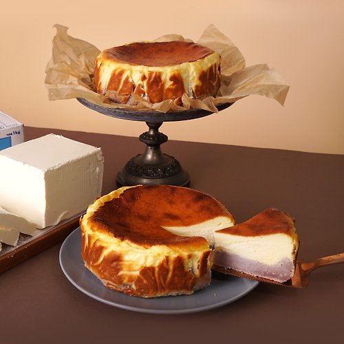 唐緹Tartine 芋到巴斯克 6吋 巴斯克乳酪 起司蛋糕 芋頭蛋糕