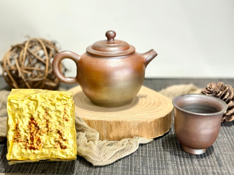 New Year Wood-fired Tea Set Discount Gift Box Set Jiazuotang Series - Teapots & Teacups - Pottery 