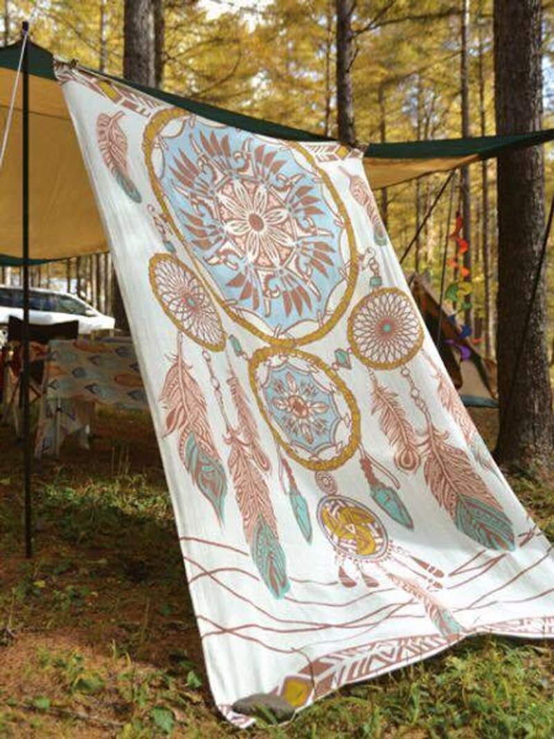 ☼ ancient legend Dreamcatcher cloth ☼ (yellow) - Items for Display - Cotton & Hemp Multicolor