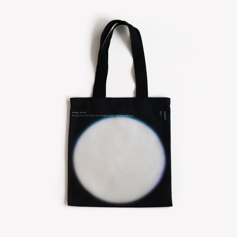 Canvas Bag - Arise, Shine - กระเป๋าถือ - ผ้าฝ้าย/ผ้าลินิน 