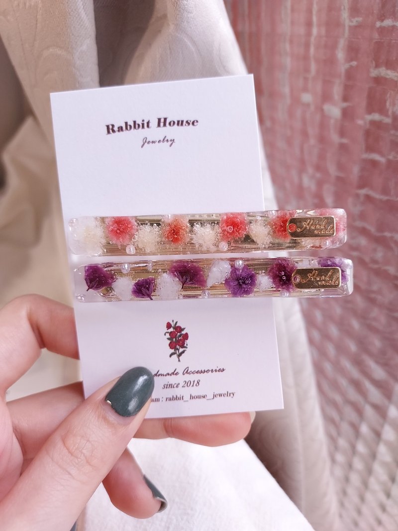 Star flower hairpin - Hair Accessories - Other Materials 