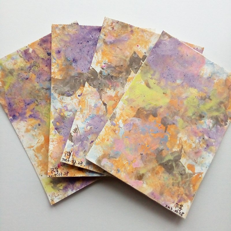 Hard to please myself / A6 original painting - Cards & Postcards - Paper Orange