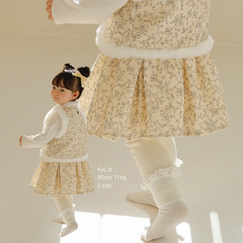 skirt - pure flower baby cotton skirt - 女童洋裝/裙子 - 棉．麻 多色