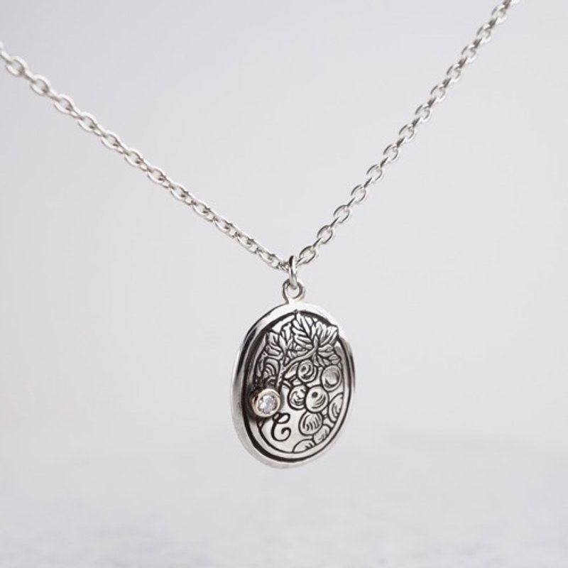 [C] Initial pendant  [P041SV] - 項鍊 - 其他金屬 