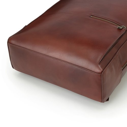 マザーハウス　アンティークスクエアバックパック　アンティークグリーン Antique Square Backpack / アンティーク スクエア バックパック